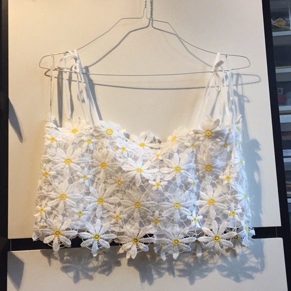 forever 21 daisy crop top